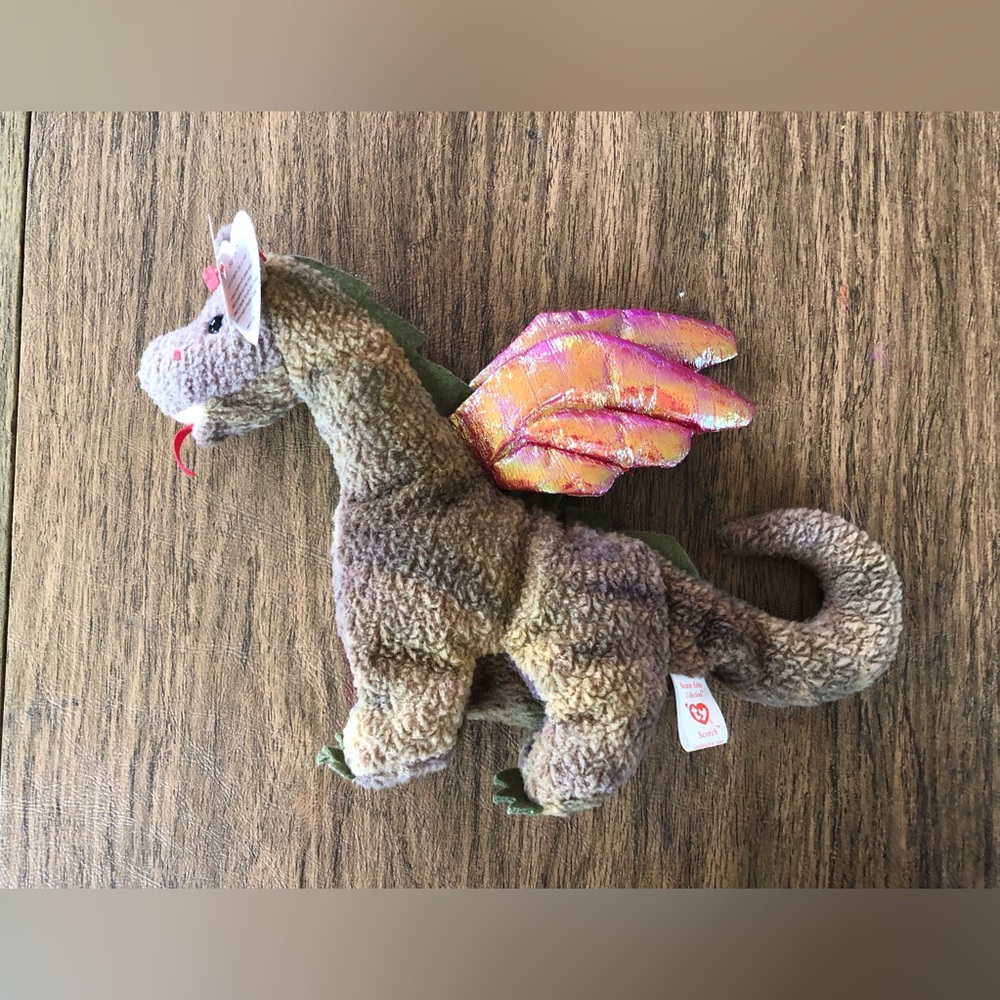 Ty Beanie Baby Original - Scorch the Dragon